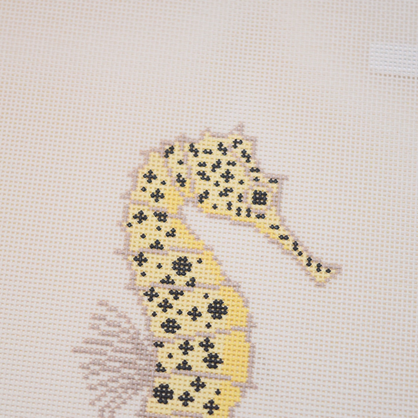 Seahorse Hand Painted Needlepoint Canvas