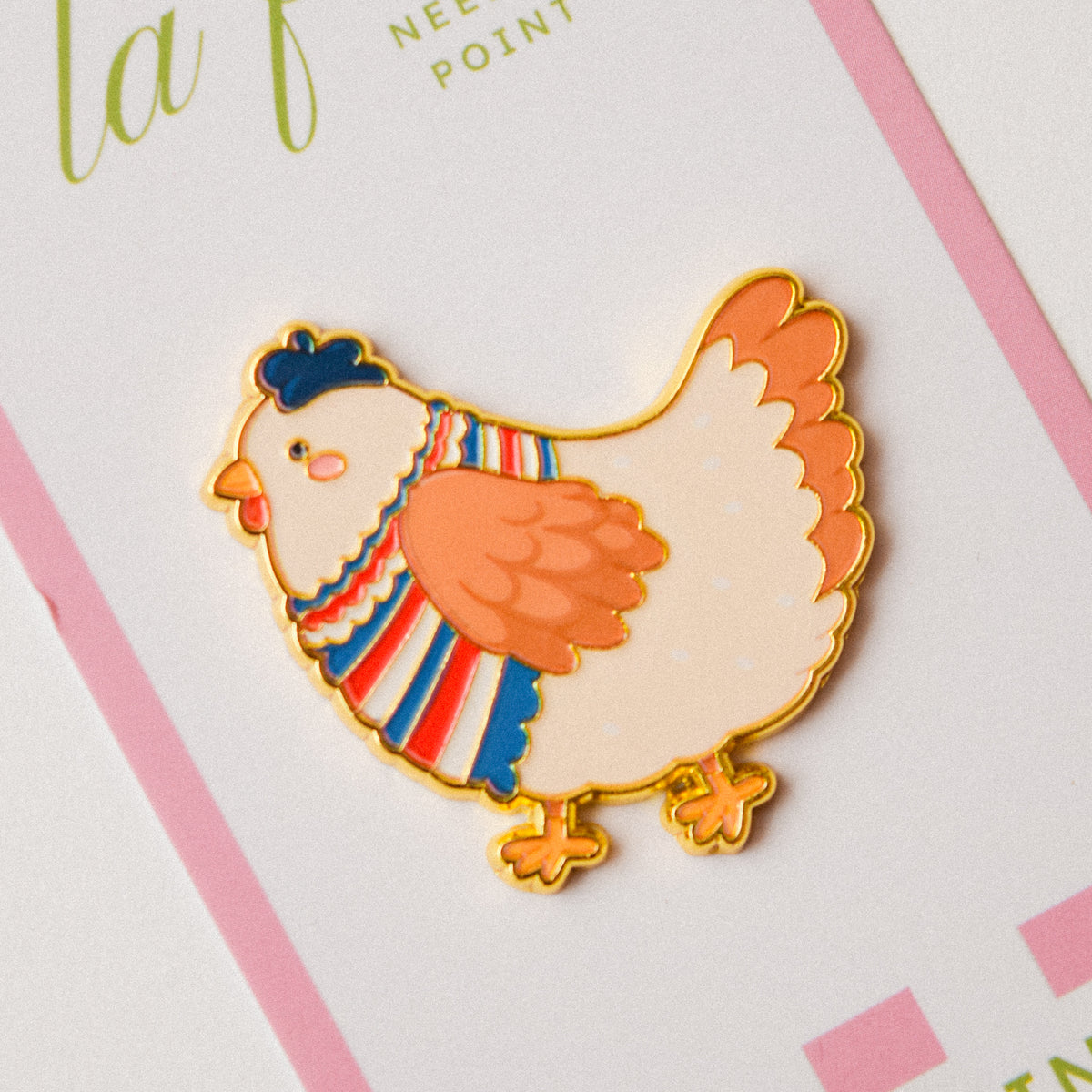 French Hen Needle Minder