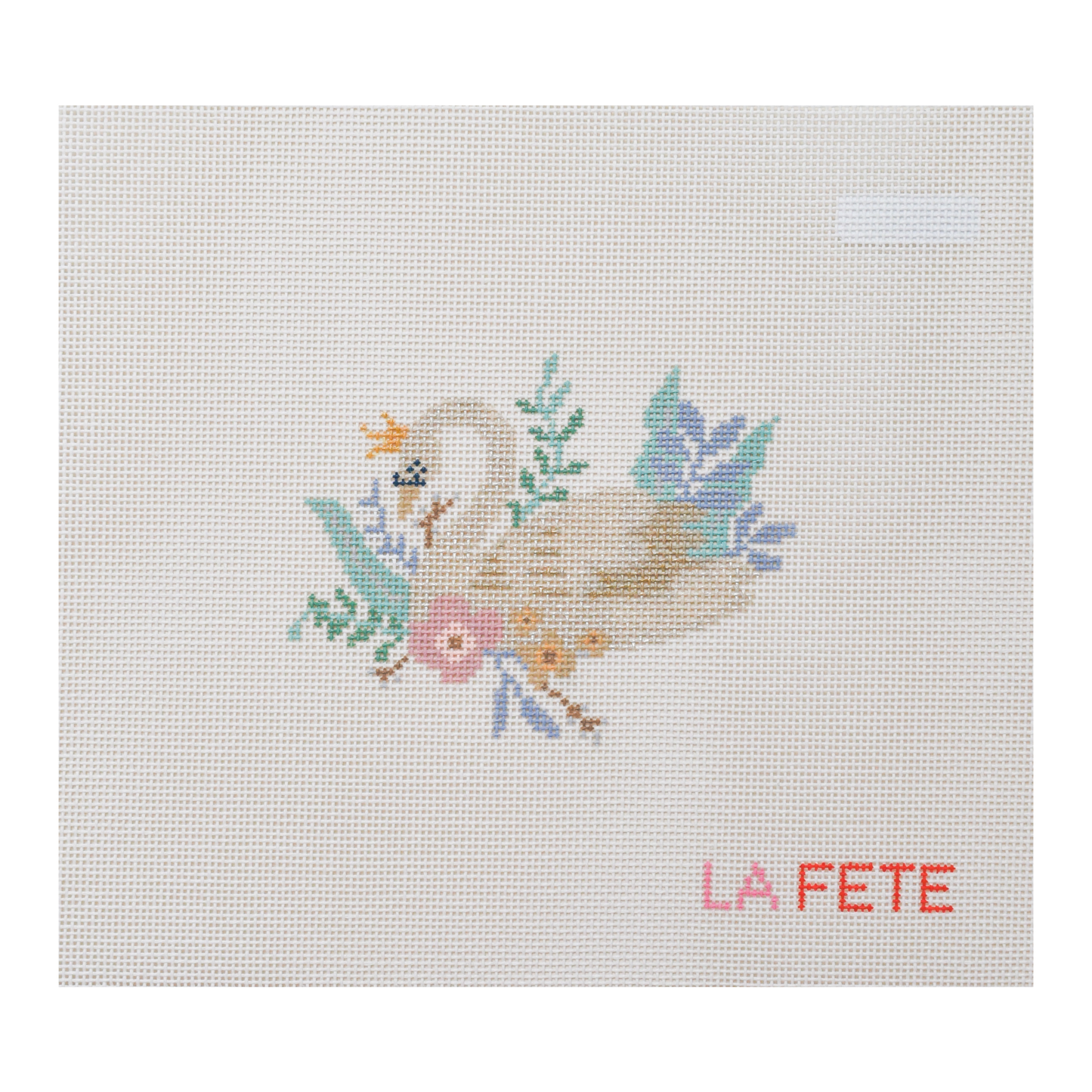 12 Days Of Christmas - Seven Swans A-Swimming Hand Painted Needlepoint Canvas