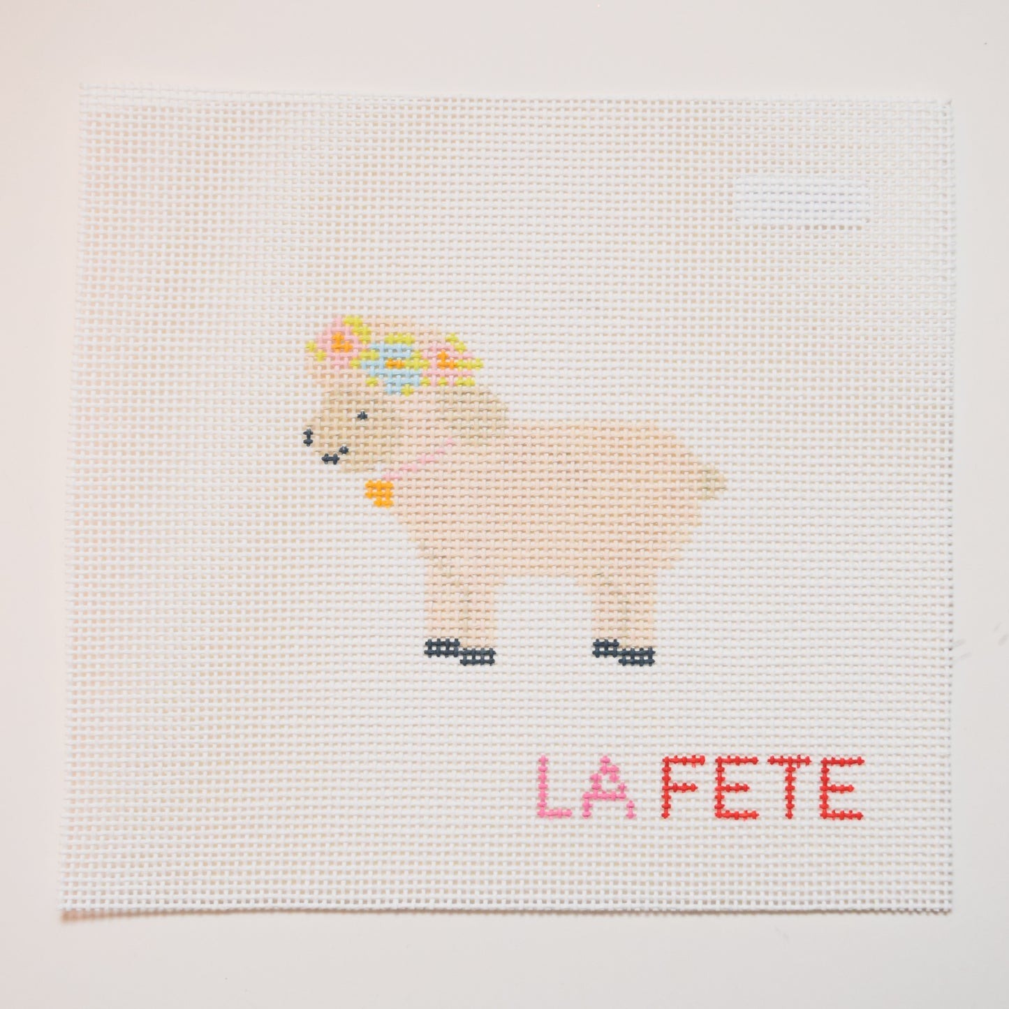 Sheep Hand Painted Needlepoint Canvas