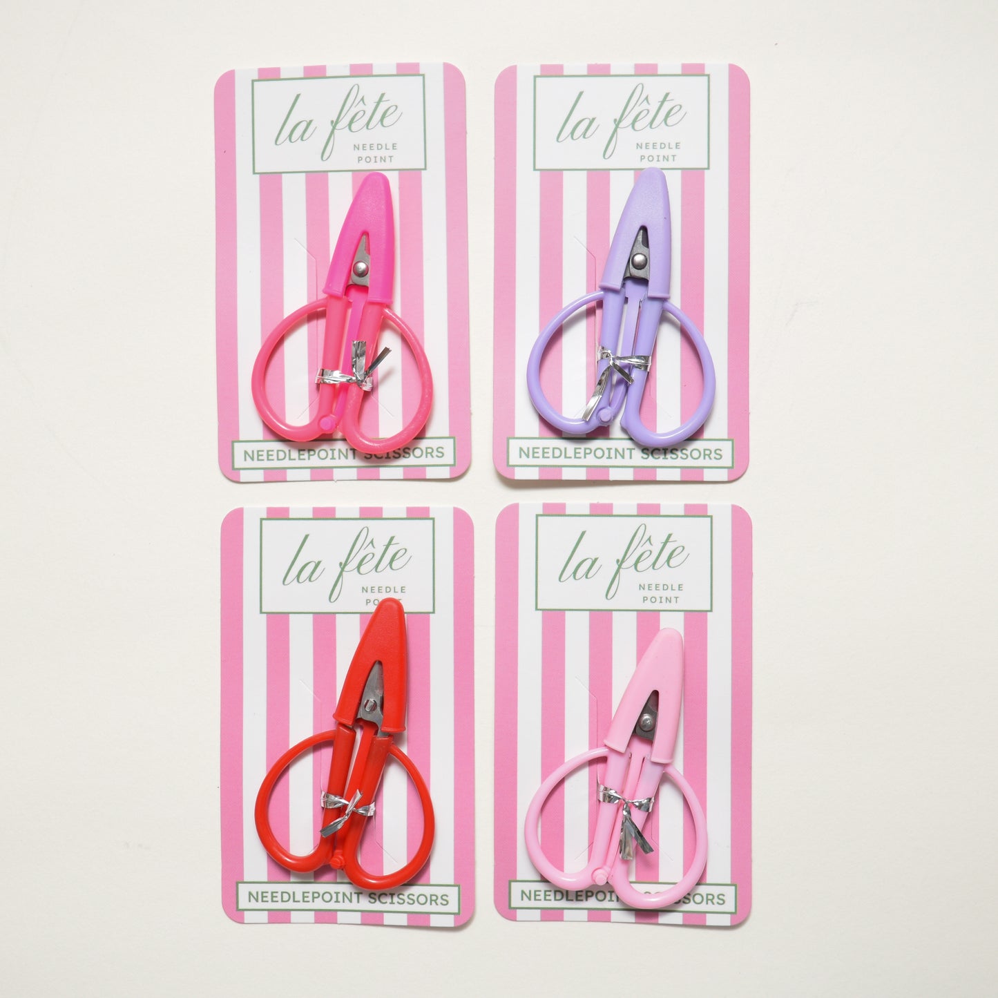 La Fete Needlepoint Mini Thread Cutting Scissors
