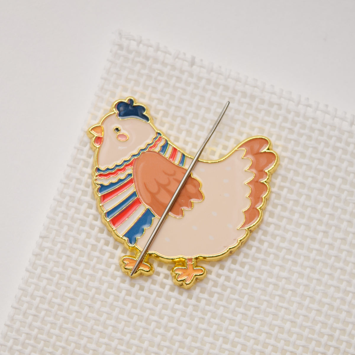French Hen Needle Minder