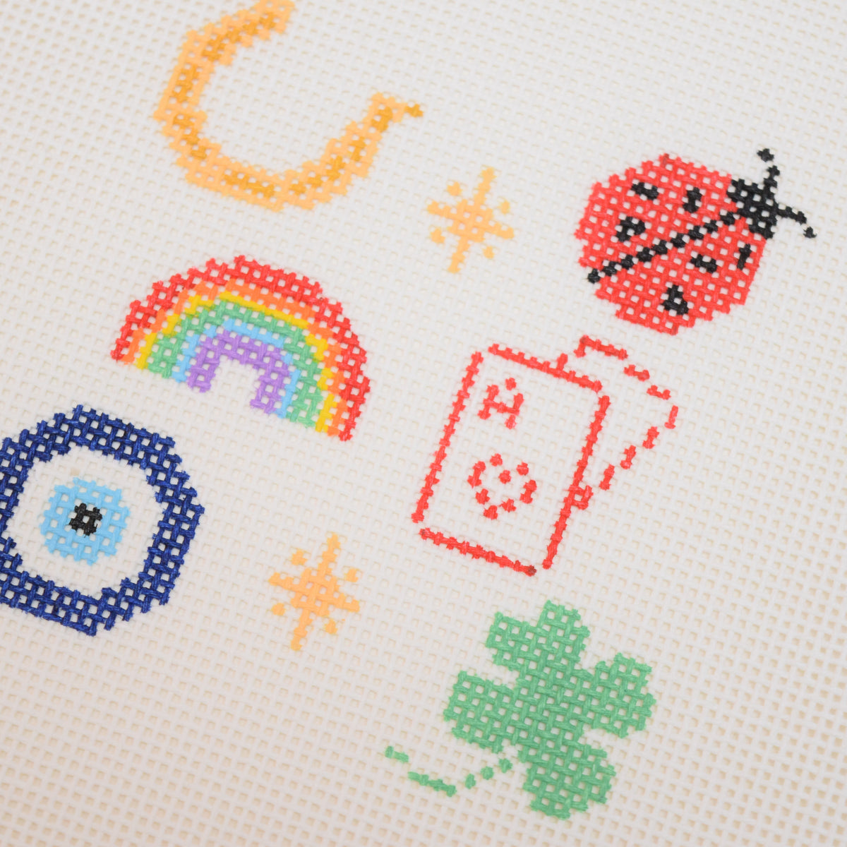 'Pretty Lucky' Hand Painted Needlepoint Canvas