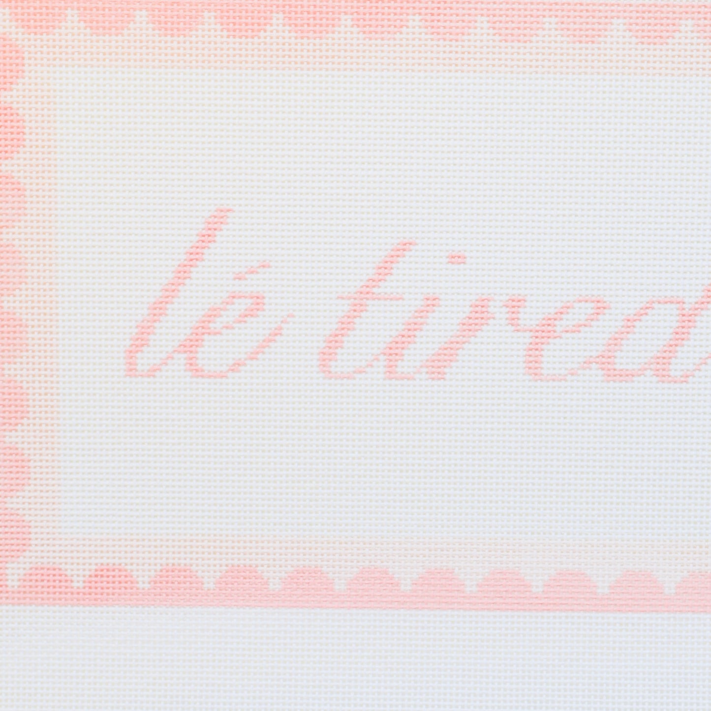 Le Tired Hand Painted Needlepoint Canvas - Valentine's Day Collection