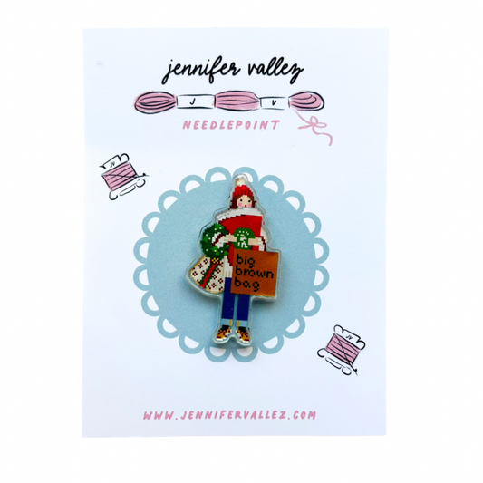Holiday Shopper Needle Minder