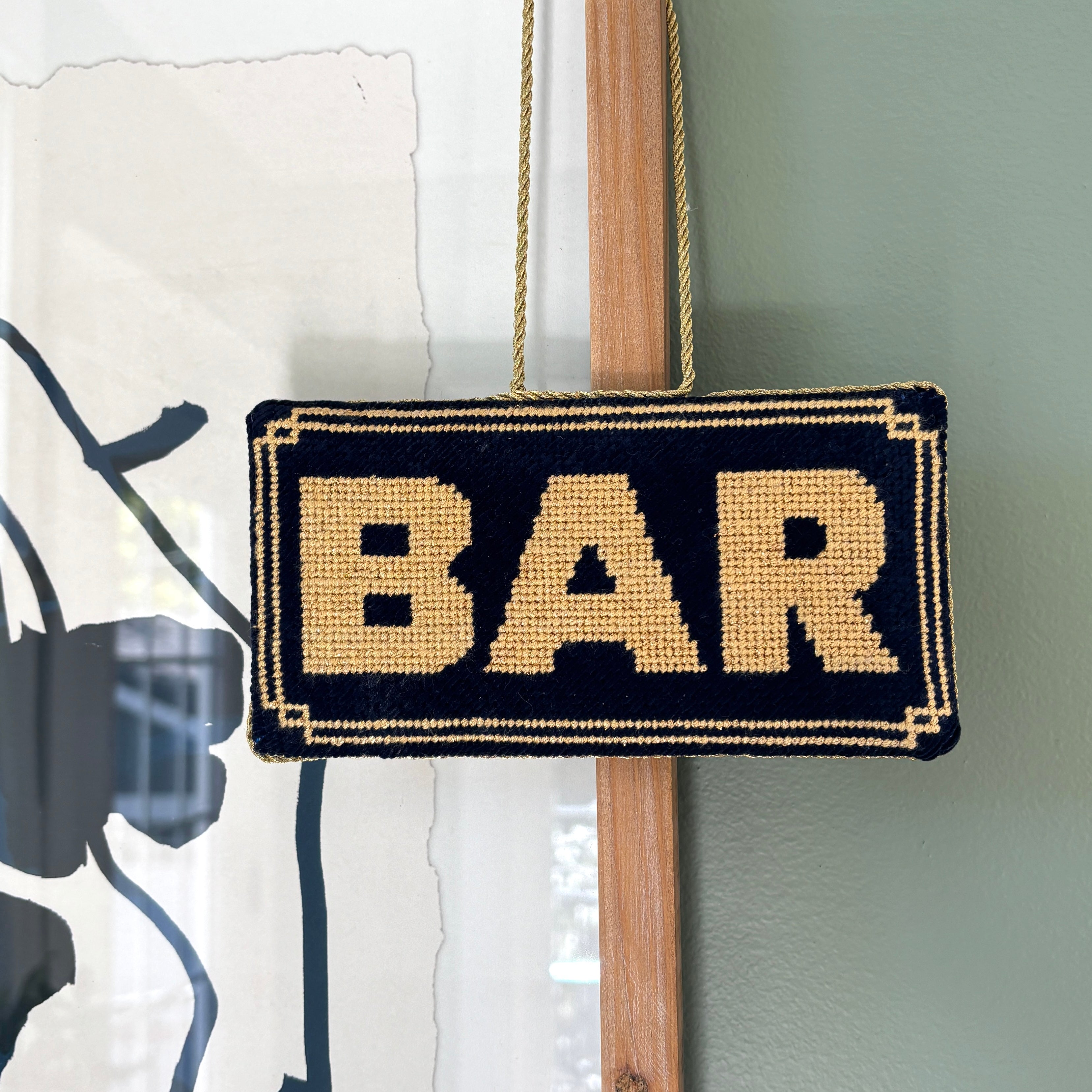 La Fête free needlepoint chart preview